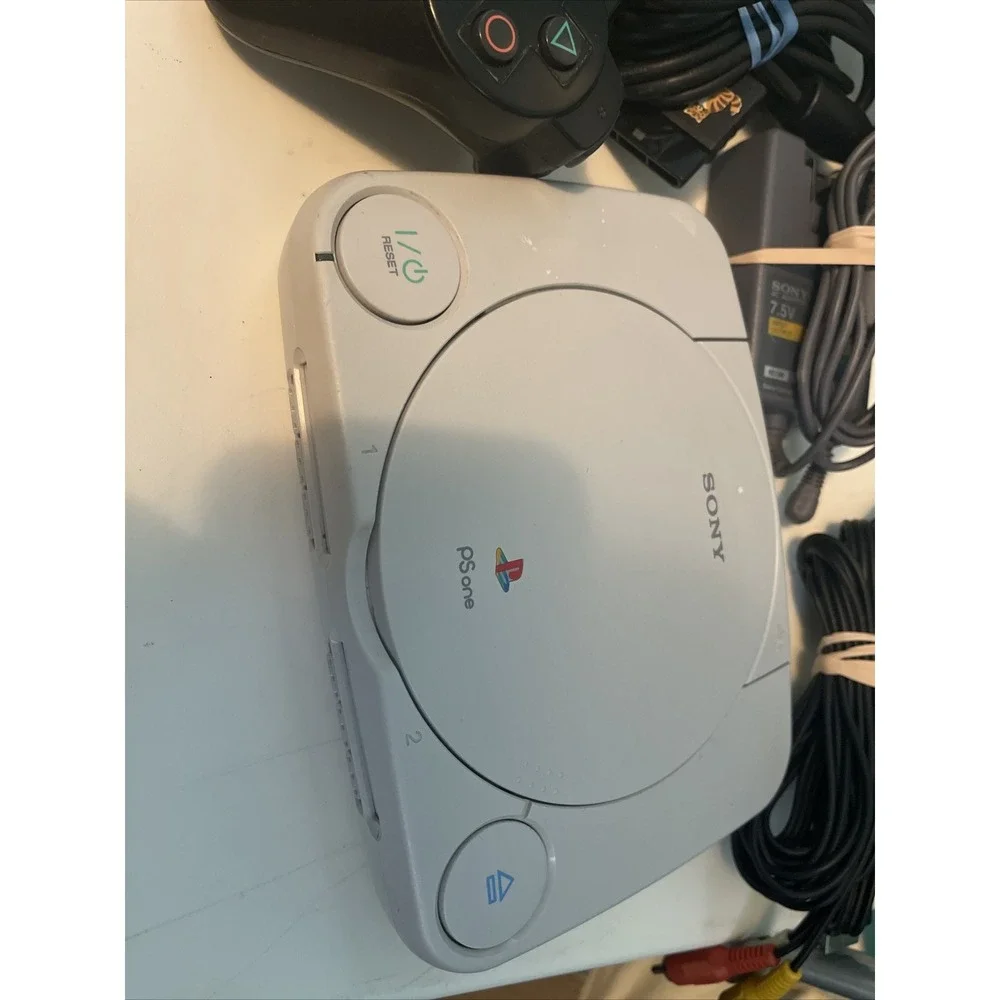 Sony Playstation 1 PS One Video Game Console Tested Working SCPH-101 ‎ Slim (22)